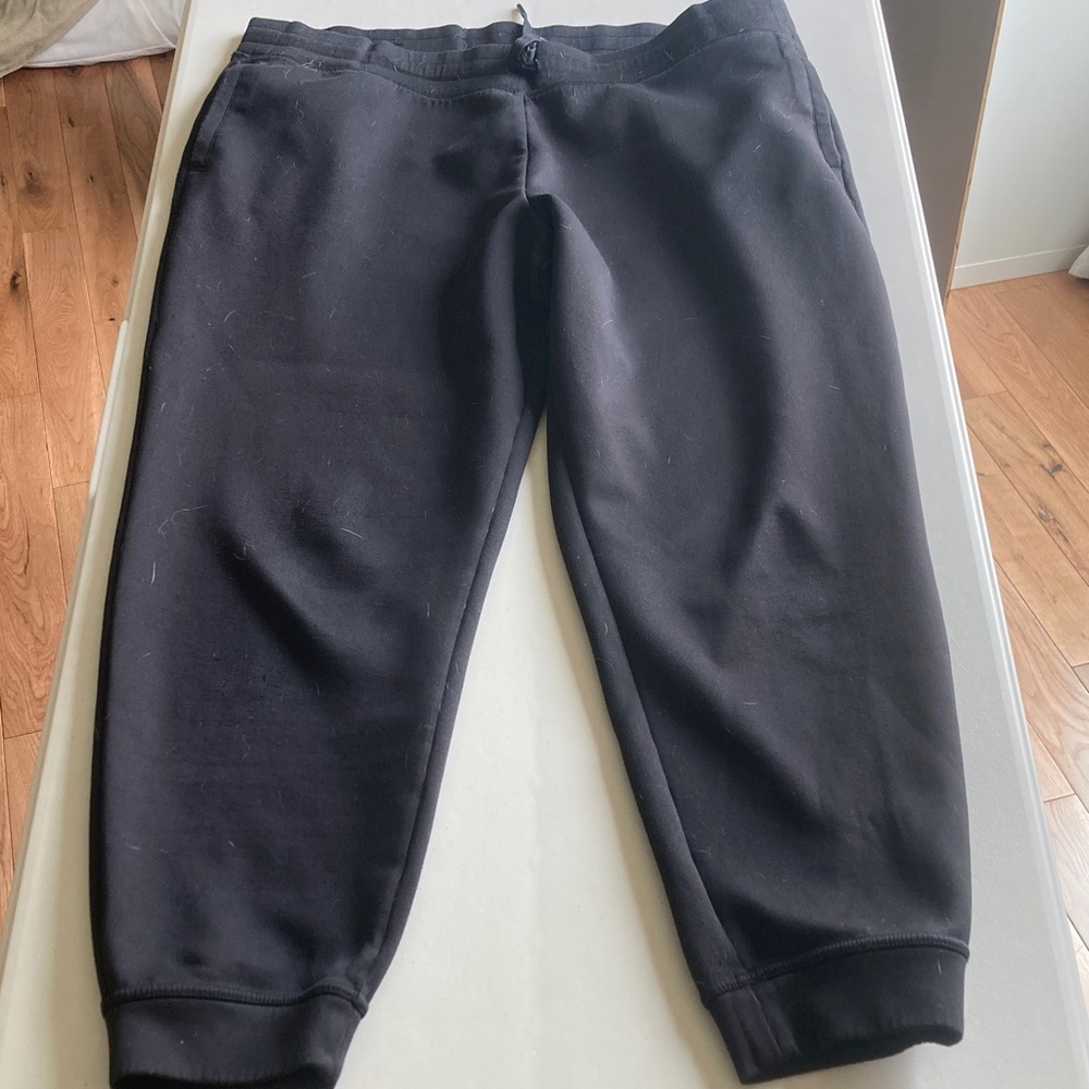 32 Degrees Black Track Jogger Pants